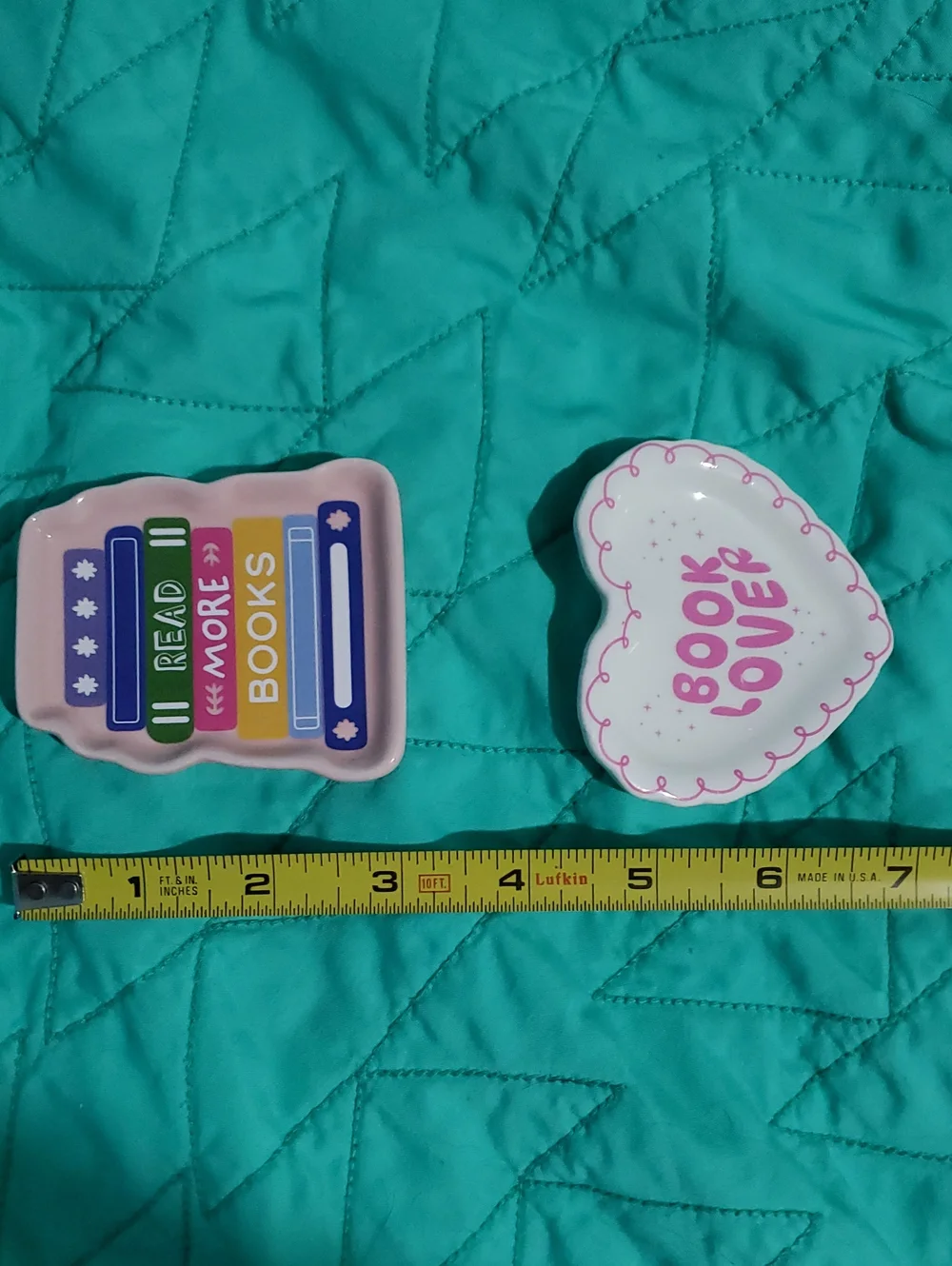 2 Book Lovers Mini Trinket Trays